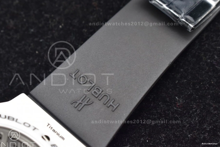 Skeleton White Edition A Strap Bang Ceramic Rubber Best on Big Packable Unico 1:1 White Dial 516 ZF 0125